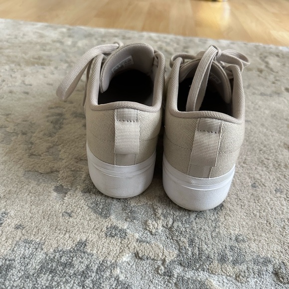 Adidas Light Tan Canvas Sneakers with White Details - Picture 4 of 5